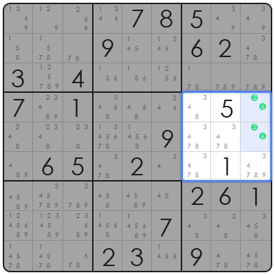 sudoku medium puzzle